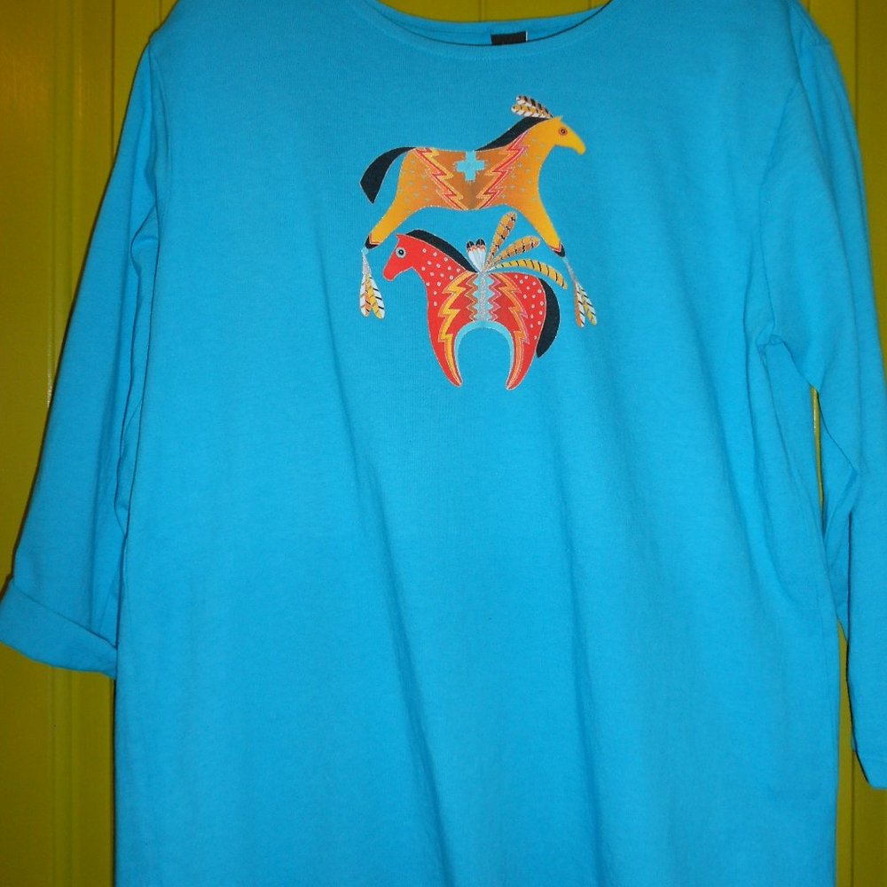 Sabaku Spirit Horse Turquoise.